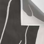Nude in yellow black var Wall Tapestry Gallery Image 3