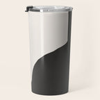 Nude in yellow black var Travel Mug Gallery Image 3
