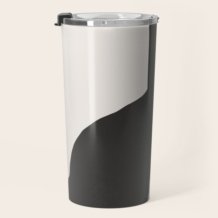 Nude in yellow black var Travel Mug Gallery Image 3