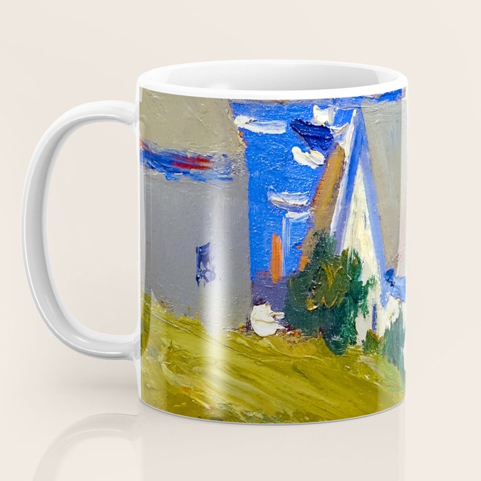 Edward Hopper Monhegan Houses Coffee Mug Gallery Image 3