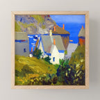 Edward Hopper Monhegan Houses Mini Art Print Gallery Image 1