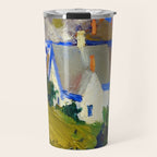 Edward Hopper Monhegan Houses Travel Mug Gallery Image 1