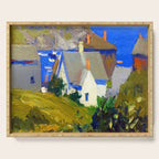 Edward Hopper Monhegan Houses Serving Tray Gallery Image 1