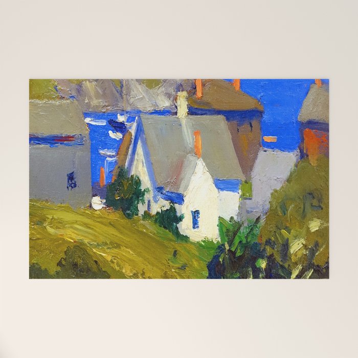 Edward Hopper Monhegan Houses Welcome Mat Gallery Image 1