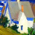 Edward Hopper Monhegan Houses Coffee Mug Gallery Image 2