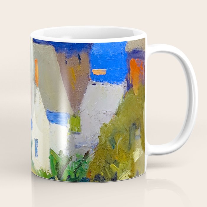 Edward Hopper Monhegan Houses Coffee Mug Gallery Image 1