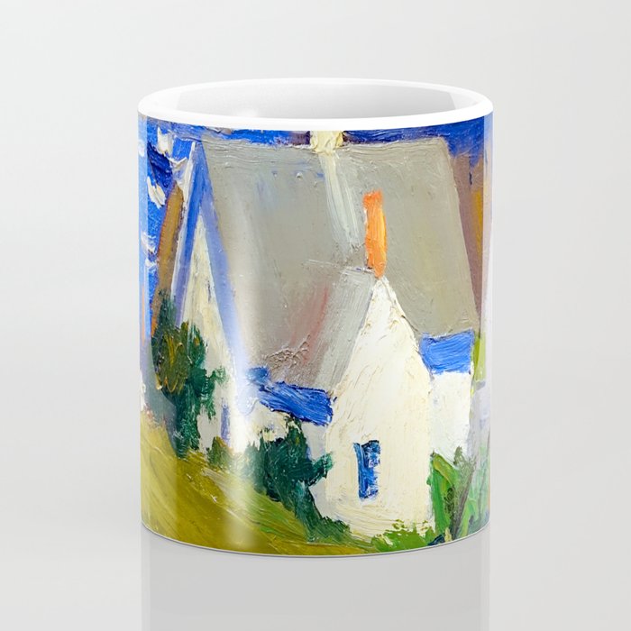 Edward Hopper Monhegan Houses Coffee Mug Gallery Image 4