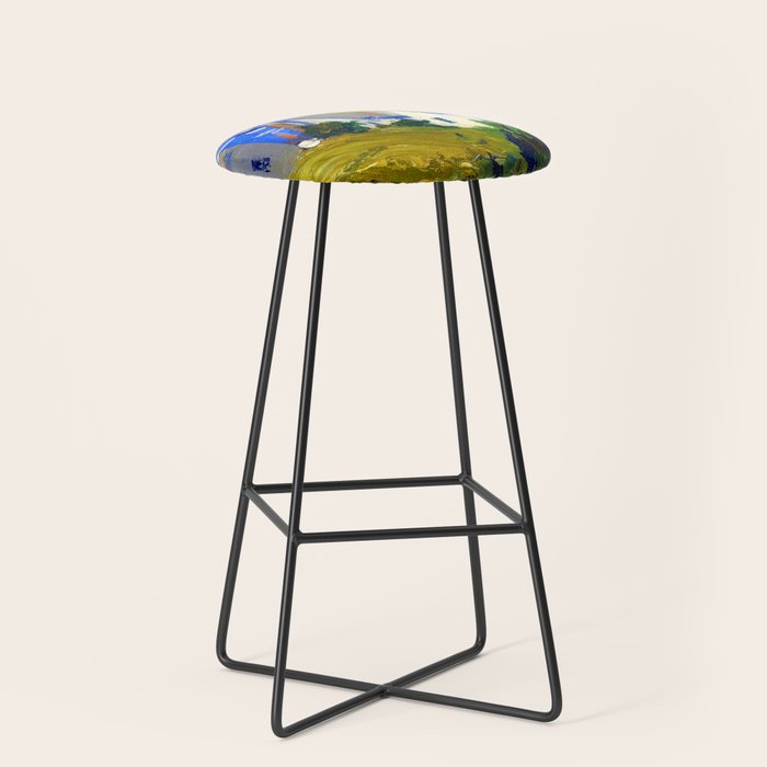 Edward Hopper Monhegan Houses Stool Gallery Image 1