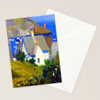 Edward Hopper Monhegan Houses Stationery Card Gallery Image 2