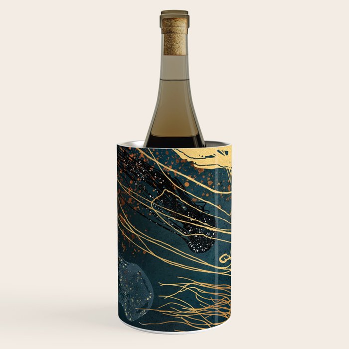 Metallic Jellyfish Wine Chiller Gallery Image 1