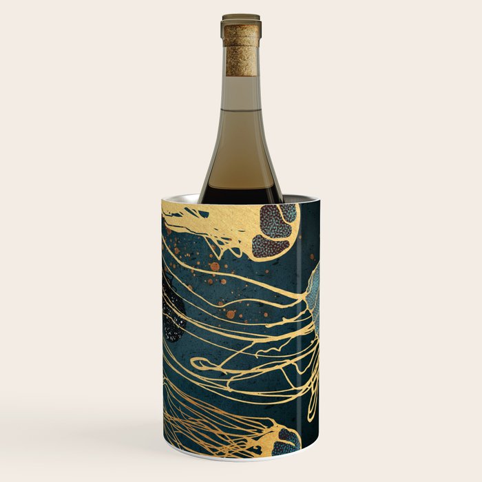 Metallic Jellyfish Wine Chiller Gallery Image 3