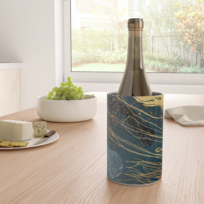 Metallic Jellyfish Wine Chiller Gallery Image 4