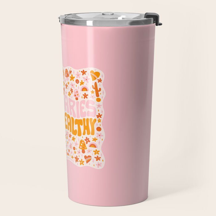 Boundaries Are Healthy Travel Mug Gallery Image 2