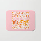 Boundaries Are Healthy Bath Mat Gallery Image 1