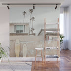 Calfifornian Surfboards Wall Mural Gallery Image 1