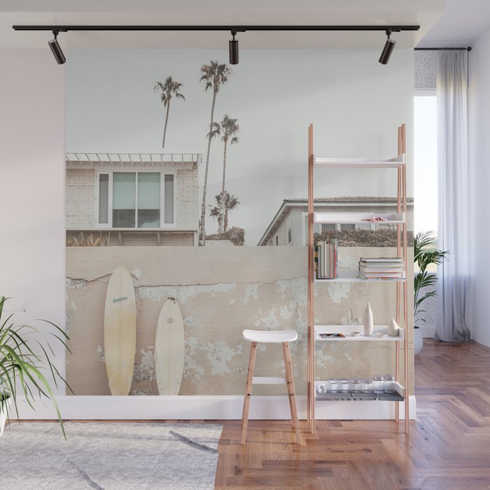 Calfifornian Surfboards Wall Mural Gallery Image 1