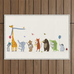 little parade Outdoor Rug Gallery Image 1