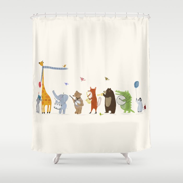 little parade Shower Curtain Gallery Image 1