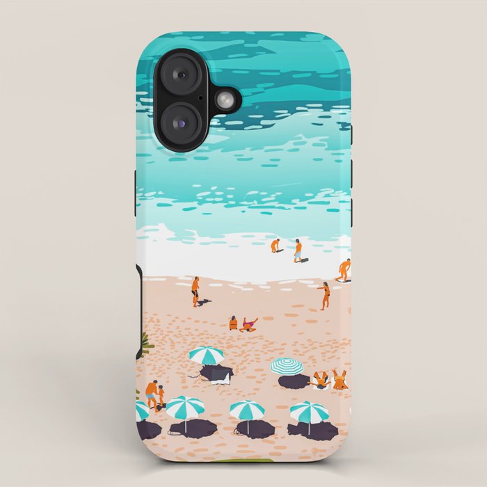 Dream in Colors Borrowed From The Sea | Ocean Tropical Beachy Summer | Swim Surf Travel Vacation iPhone Case Gallery Image 1