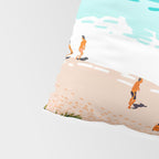 Dream in Colors Borrowed From The Sea | Ocean Tropical Beachy Summer | Swim Surf Travel Vacation Pillow Sham Gallery Image 4