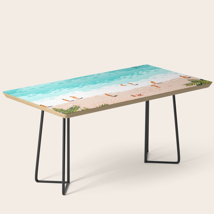 Dream in Colors Borrowed From The Sea | Ocean Tropical Beachy Summer | Swim Surf Travel Vacation Coffee Table Gallery Image 1