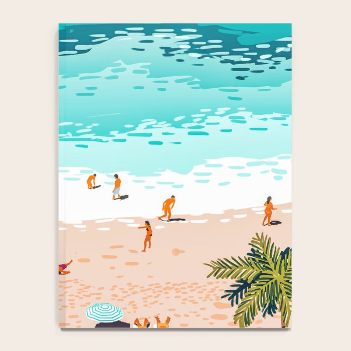 Dream in Colors Borrowed From The Sea | Ocean Tropical Beachy Summer | Swim Surf Travel Vacation Notebook Gallery Image 4