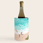 Dream in Colors Borrowed From The Sea | Ocean Tropical Beachy Summer | Swim Surf Travel Vacation Wine Chiller Gallery Image 3