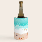 Dream in Colors Borrowed From The Sea | Ocean Tropical Beachy Summer | Swim Surf Travel Vacation Wine Chiller Gallery Image 1