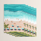 Dream in Colors Borrowed From The Sea | Ocean Tropical Beachy Summer | Swim Surf Travel Vacation Wrapping Paper Gallery Image 3