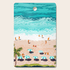 Dream in Colors Borrowed From The Sea | Ocean Tropical Beachy Summer | Swim Surf Travel Vacation Cutting Board Gallery Image 1