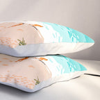 Dream in Colors Borrowed From The Sea | Ocean Tropical Beachy Summer | Swim Surf Travel Vacation Pillow Sham Gallery Image 3