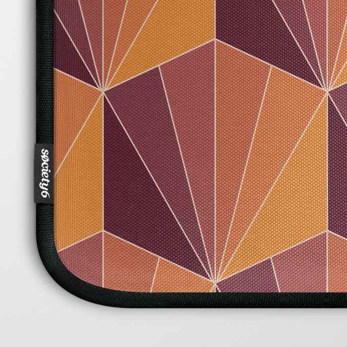 Gisela Color Block Pattern X Laptop Sleeve Gallery Image 3