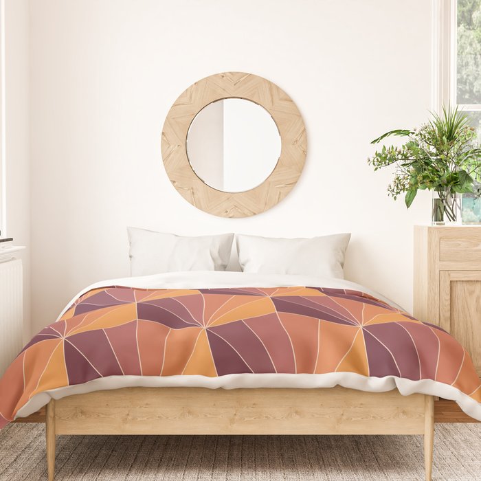 Gisela Color Block Pattern X Duvet Cover Gallery Image 3
