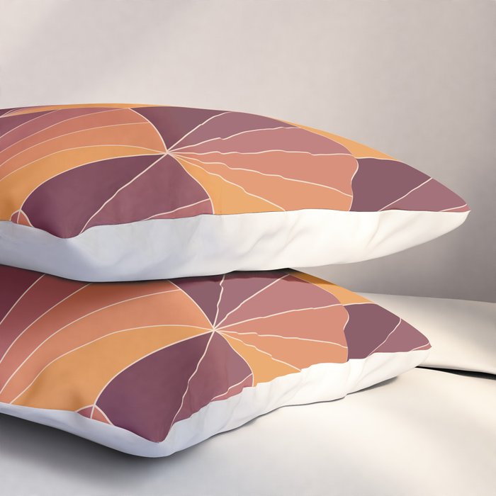 Gisela Color Block Pattern X Pillow Sham Gallery Image 3