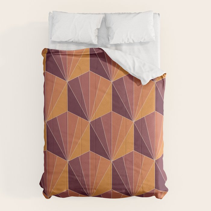 Gisela Color Block Pattern X Comforter Gallery Image 6