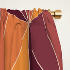 Gisela Color Block Pattern X Window Curtain Gallery Image 2
