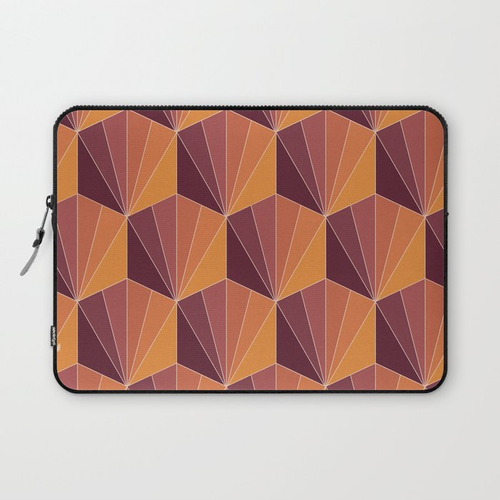 Gisela Color Block Pattern X Laptop Sleeve Gallery Image 1