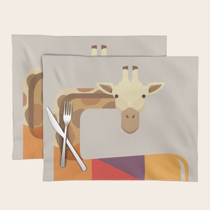 Giraffe Placemat Gallery Image 1