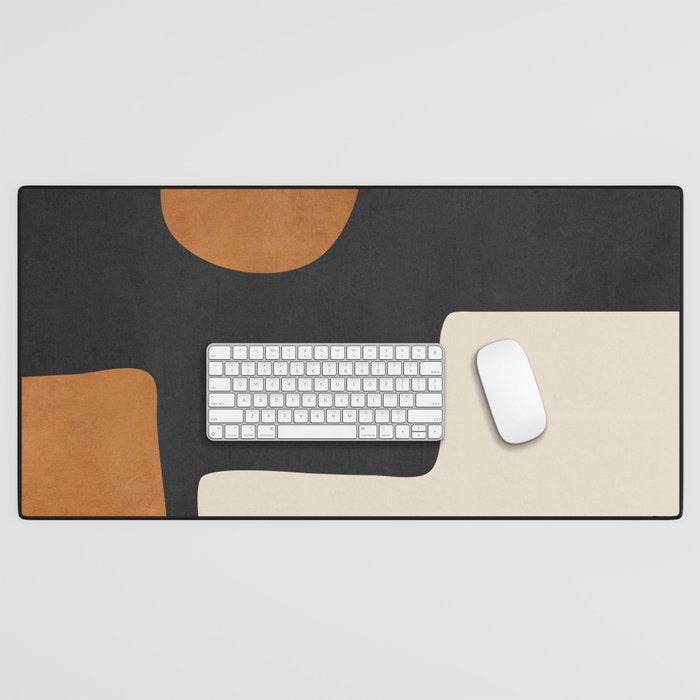 Abstract Minimal Shapes 128 Desk Mat Gallery Image 1