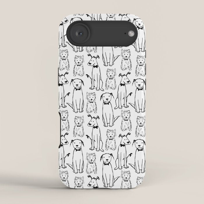 Three dogs iPhone Case Gallery Image 2