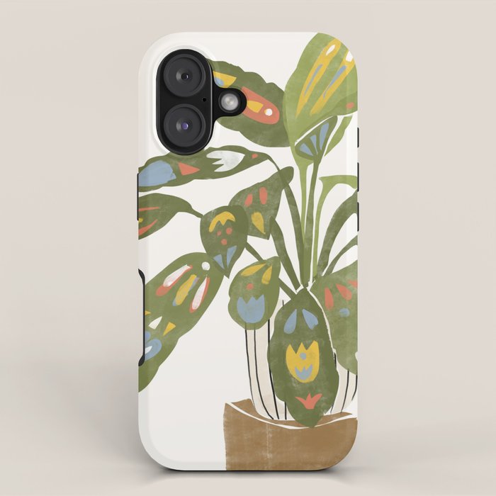 Scandinavian Plant iPhone Case Gallery Image 1