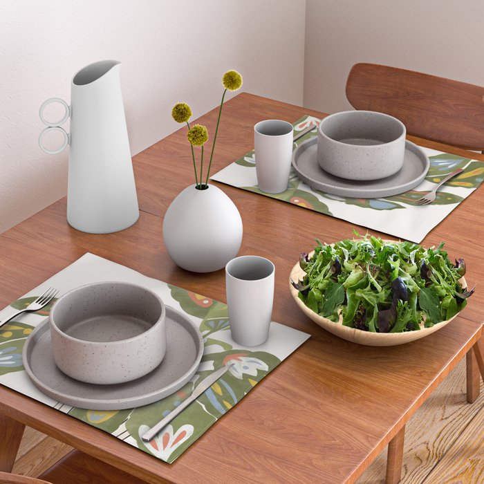 Scandinavian Plant Placemat Gallery Image 2