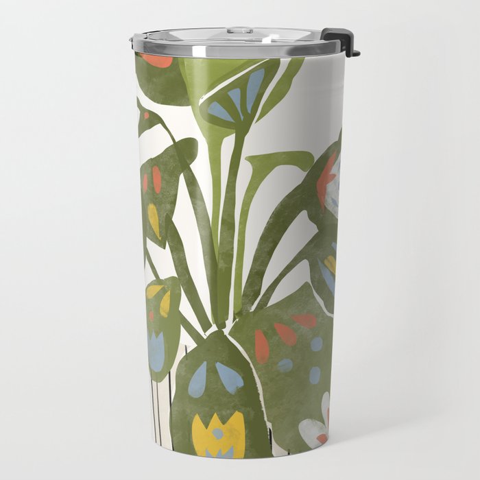 Scandinavian Plant Travel Mug Gallery Image 2