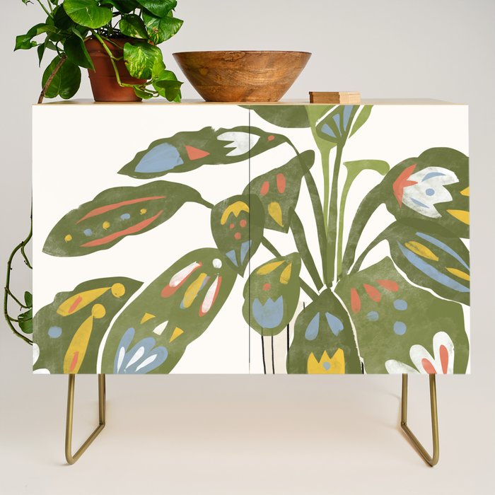 Scandinavian Plant Credenza Gallery Image 1