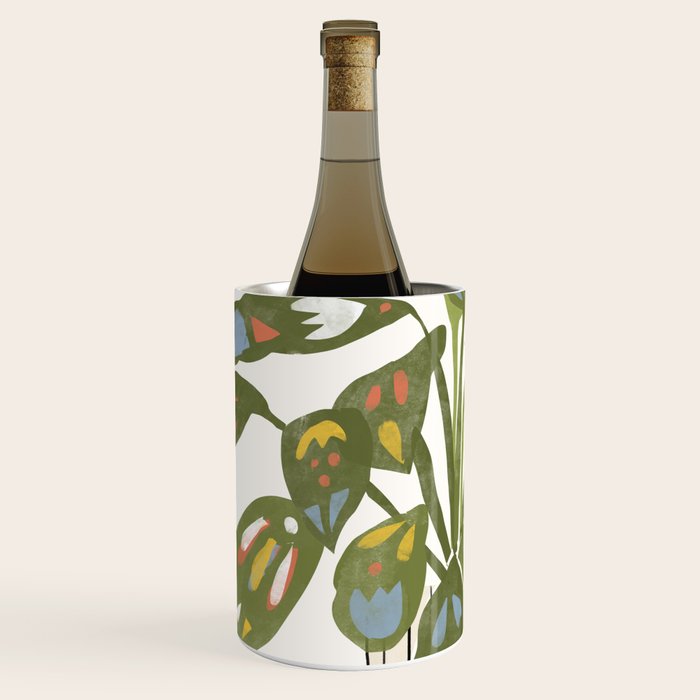 Scandinavian Plant Wine Chiller Gallery Image 1