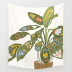 Scandinavian Plant Wall Tapestry Gallery Image 4
