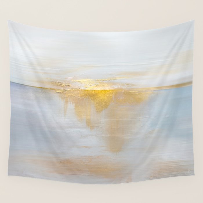 Gold Sunset Wall Tapestry Gallery Image 4
