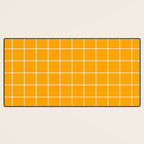 Marigold Grid Desk Mat Gallery Image 3
