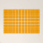 Marigold Grid Welcome Mat Gallery Image 1