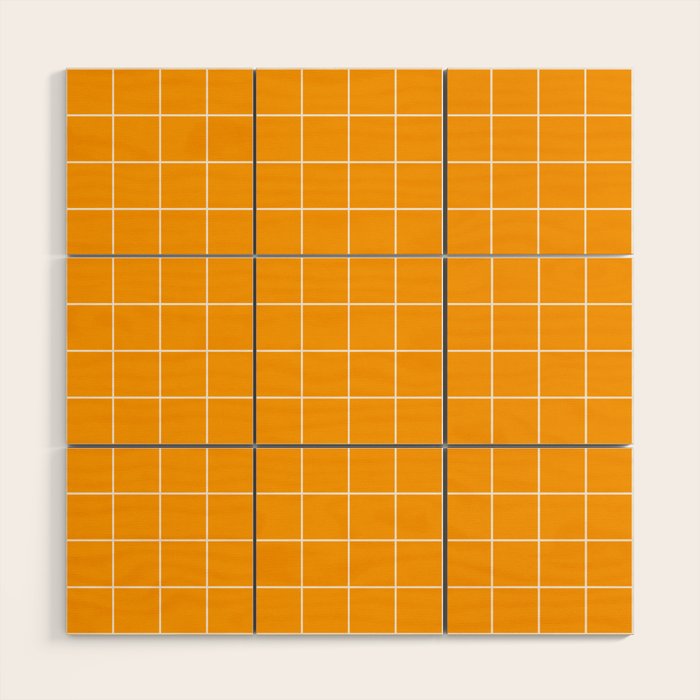 Marigold Grid Wood Wall Art Gallery Image 1
